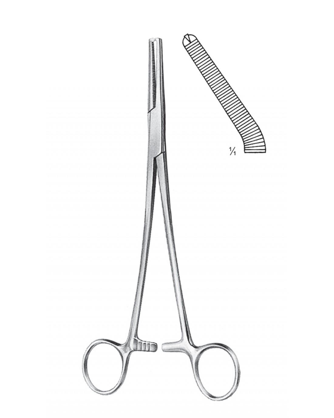 Artey Forceps,Gall Duct Forceps, Phaneuf, 21.5 cm/8