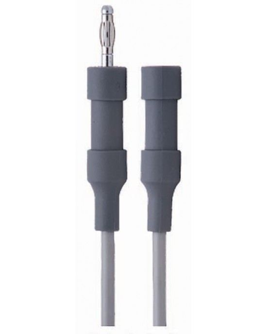 Silicone Monopolar Cables 10” (3.0m) 